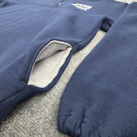 Vintage Penn State Sweatshirt Mens XL Blue 1/4 Zip Russell Athletic Pullover USA - Picture 12 of 16